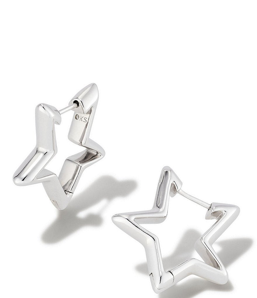 Star Huggie Earring