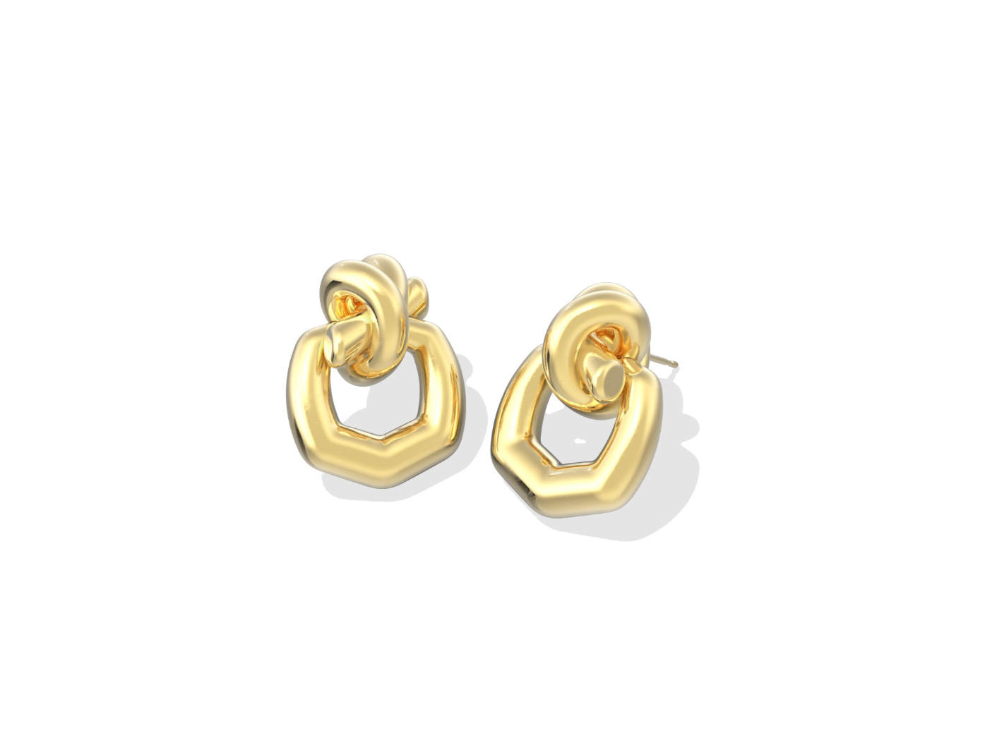 Kendra Scott Parker Knot Open Frame Earring