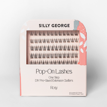 Load image into Gallery viewer, Pop-On Lashes - Rosy Black