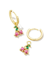 Load image into Gallery viewer, Cherry Huggie Earring