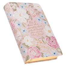 Load image into Gallery viewer, KJV Bible Giant Print Standard-size Faux Leather FloralPrint