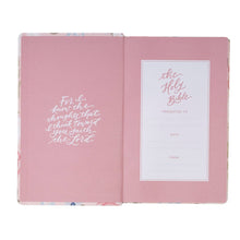 Load image into Gallery viewer, KJV Bible Giant Print Standard-size Faux Leather FloralPrint