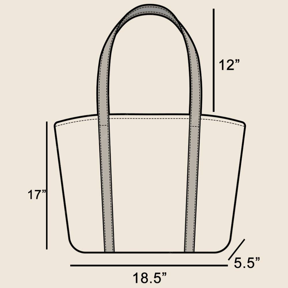 Large Straw Braided Tote Bag With Hat Holder: IV