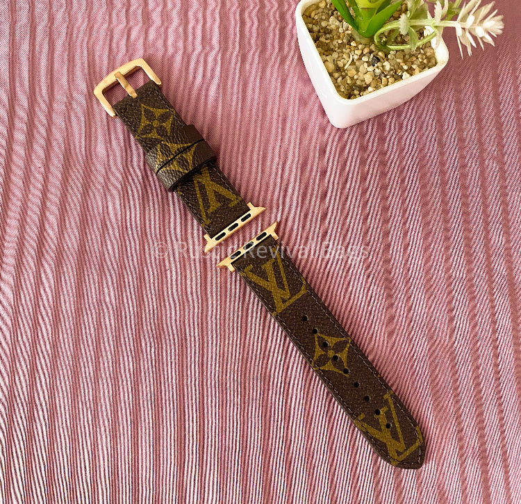 louis v apple watch band