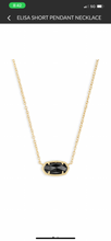 Load image into Gallery viewer, Elisa Short Pendant Necklace