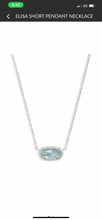 Load image into Gallery viewer, Elisa Short Pendant Necklace