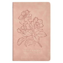Load image into Gallery viewer, KJV Bible Gift Edition Faux Leather Blush Pink
