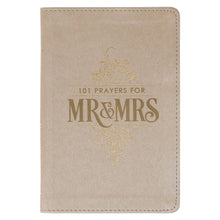 Load image into Gallery viewer, Gift Book 101 Prayers for Mr. &amp; Mrs. Faux Leather
