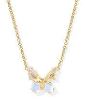 Load image into Gallery viewer, Bianca Butterfly Short Pendant Necklace
