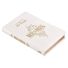 Load image into Gallery viewer, Devotional for Mr. &amp; Mrs. White Faux Leather
