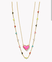 Load image into Gallery viewer, Ari Haven Heart Necklace gift set
