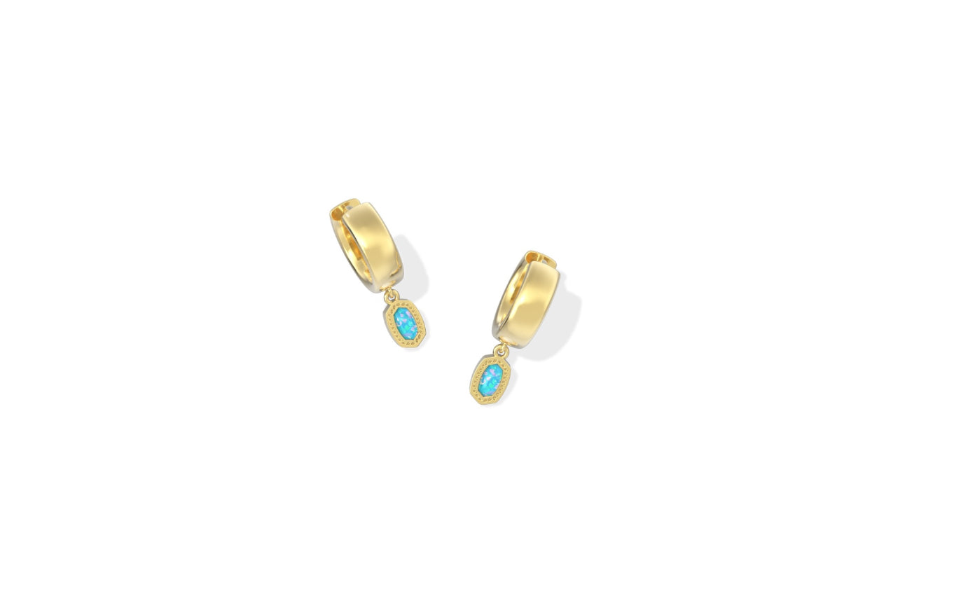 Kendra Scott Mini Ellie Wide Huggie