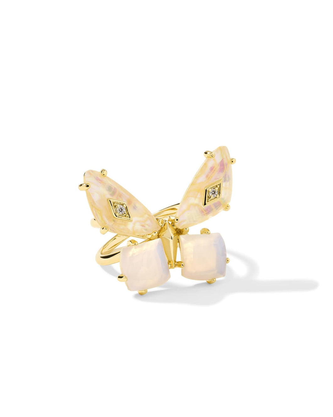 Bianca Butterfly Cocktail Ring