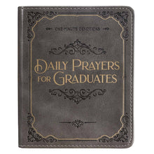 Load image into Gallery viewer, Devotional Daily Prayers for Graduates Faux Leather
