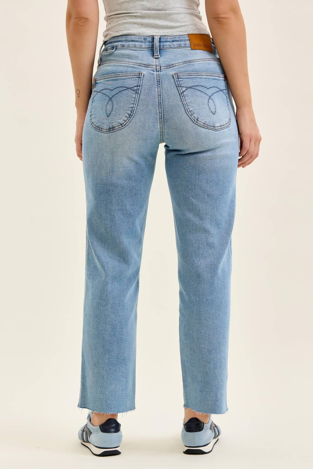 MR Ankle Straight w/ Bandana Loop: MD /