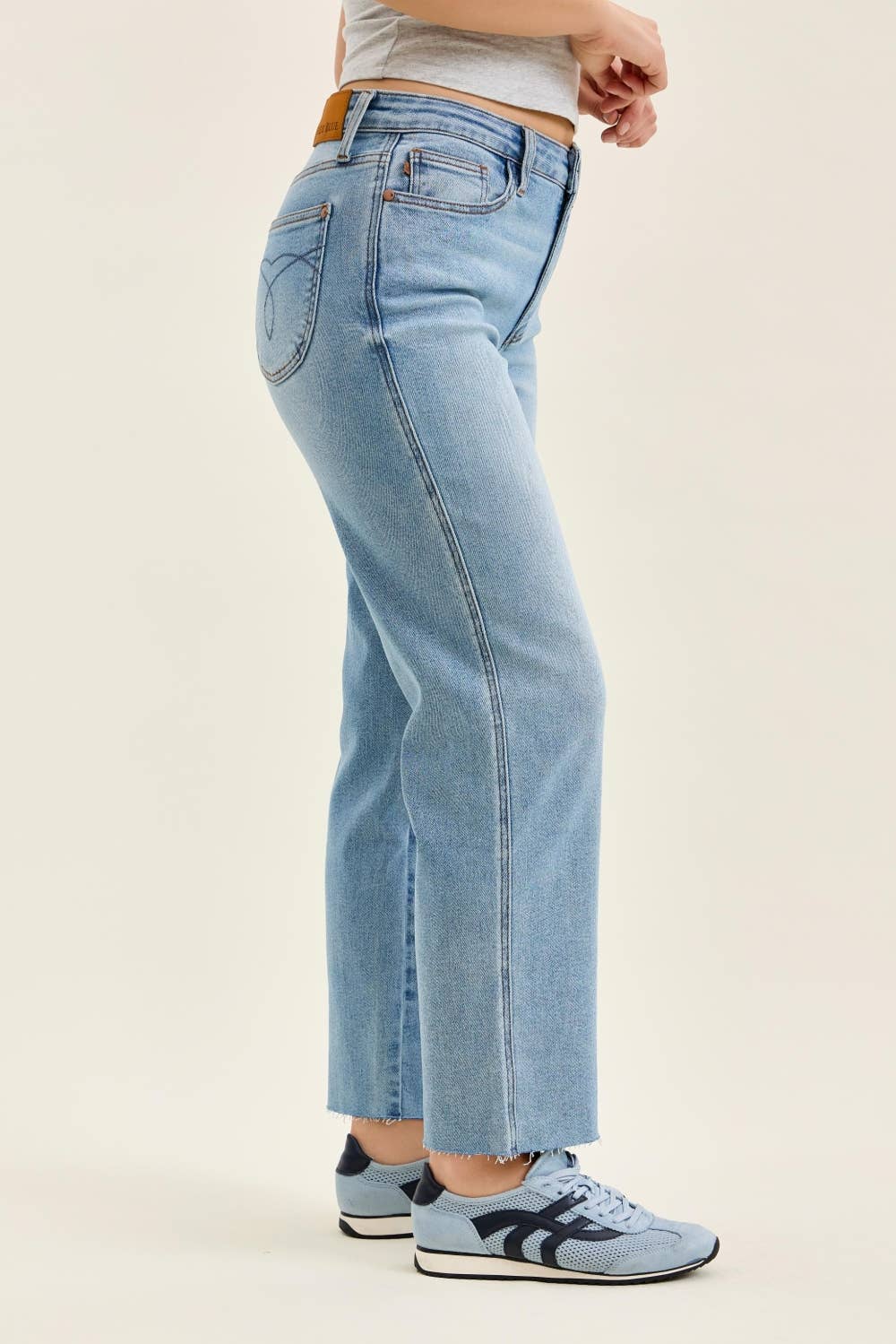 MR Ankle Straight w/ Bandana Loop: MD /