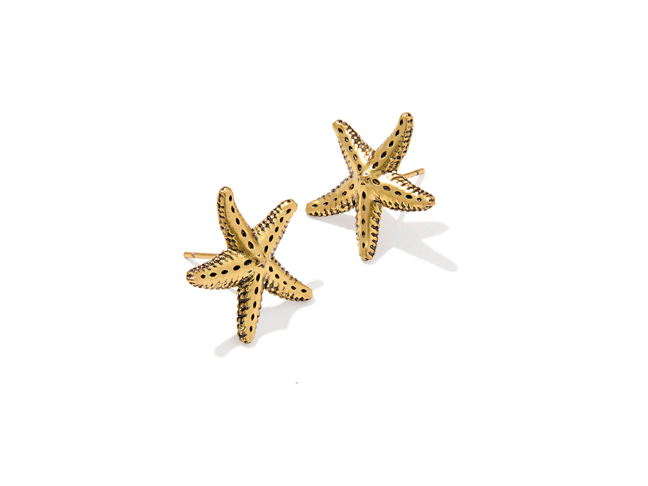 Kendra Scott Starfish Metal Stud
