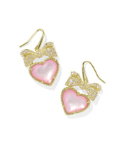 Load image into Gallery viewer, Haisley Heart Drop Earring

