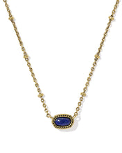 Load image into Gallery viewer, Mini Elisa Vintage Gold Satellite Short Pendant Necklace
