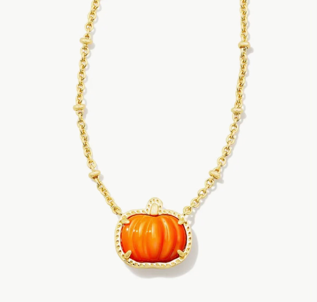 Pumpkin necklace