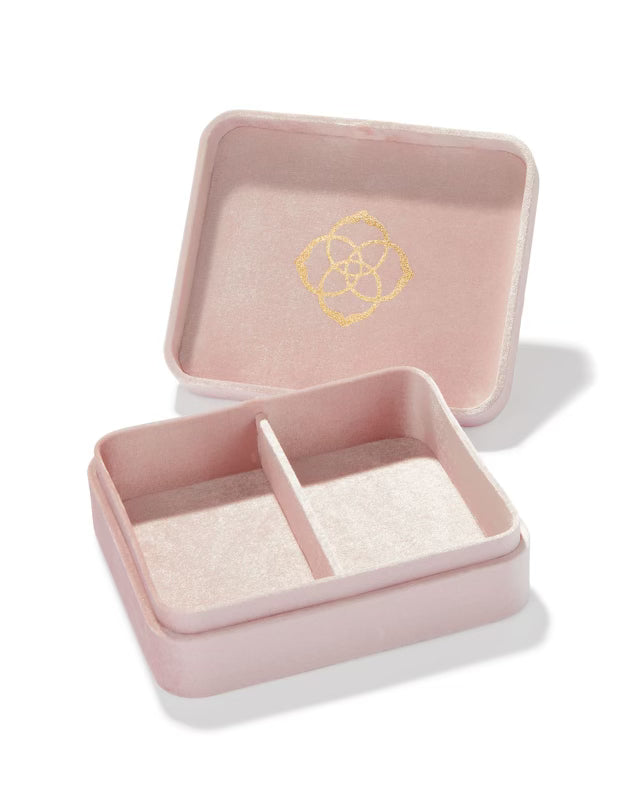 Mattie Velvet Large Jewelry Box