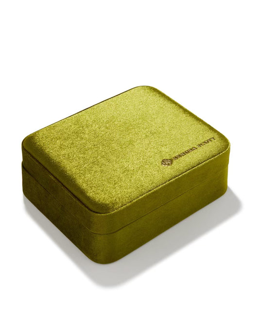 Mattie Velvet Large Jewelry Box