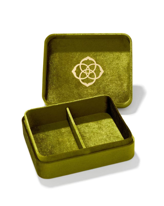 Mattie Velvet Large Jewelry Box