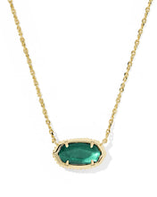 Load image into Gallery viewer, Elisa Bow Gold Short Pendant Necklace
