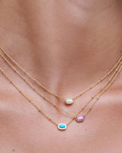 Load image into Gallery viewer, Mini Elisa Gold Satellite Short Pendant Necklace
