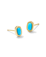 Load image into Gallery viewer, Mini Ellie Gold Stud Earrings
