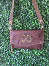 Load image into Gallery viewer, Leather LV Patch Crossbody
