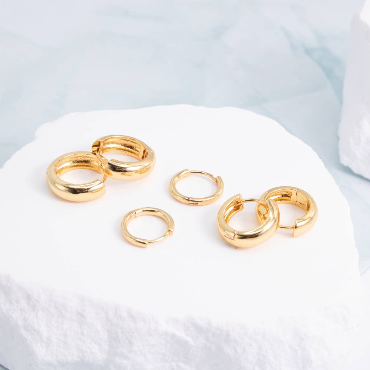 Combo 3, Simple Assorted Huggies: Gold