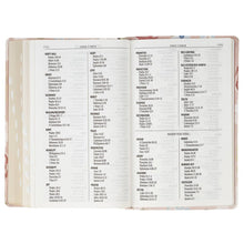 Load image into Gallery viewer, KJV Bible Giant Print Standard-size Faux Leather FloralPrint
