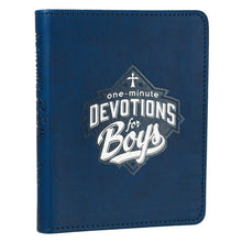 Load image into Gallery viewer, One-Minute Devotions for Boys Faux Leather
