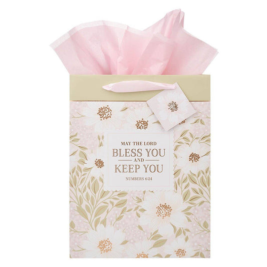 Gift Bag LG Portrait Bless You And Keep You Num. 6:24