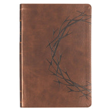 Load image into Gallery viewer, KJV Bible Giant Print Full-size Faux Leather, Crown/Amazing
