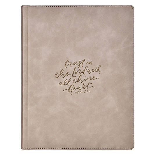 KJV Note-taking Bible LP Faux Leather HC Trust the Lord