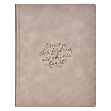 Load image into Gallery viewer, KJV Note-taking Bible LP Faux Leather HC Trust the Lord

