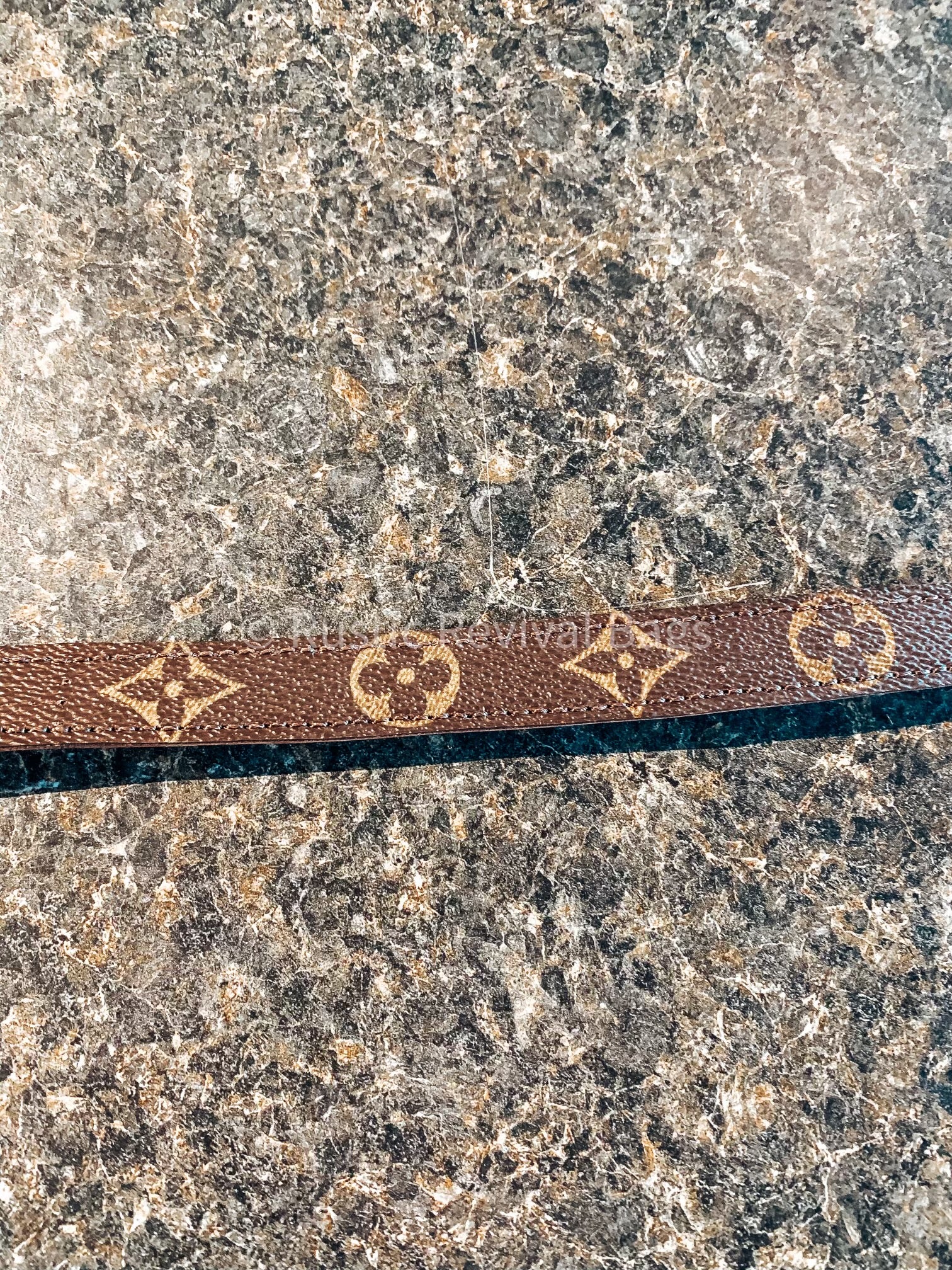 Upcycled LV Hat Band — Full Draw Goods