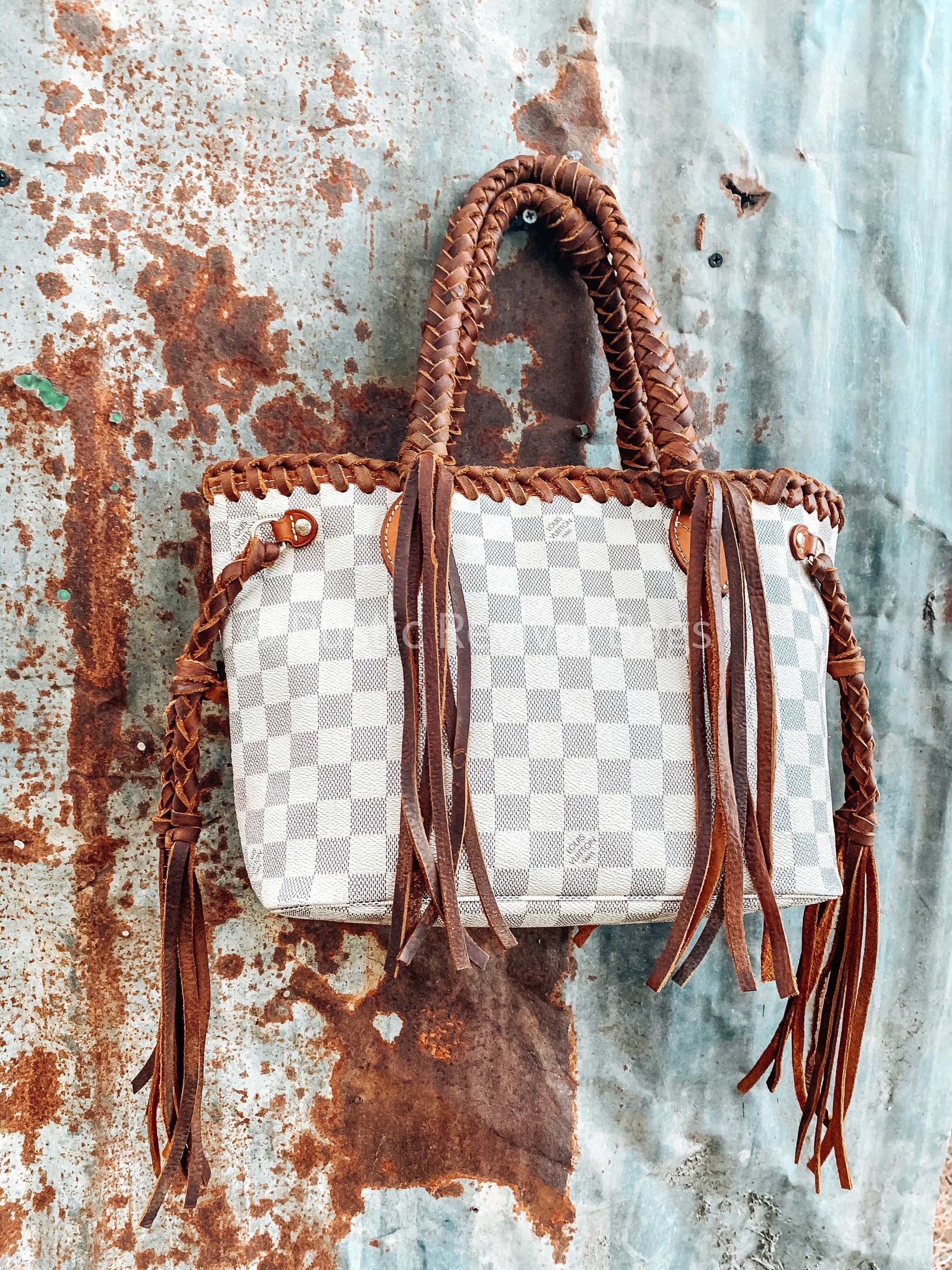 The Ester Tote- White – Rustic Revival Bags