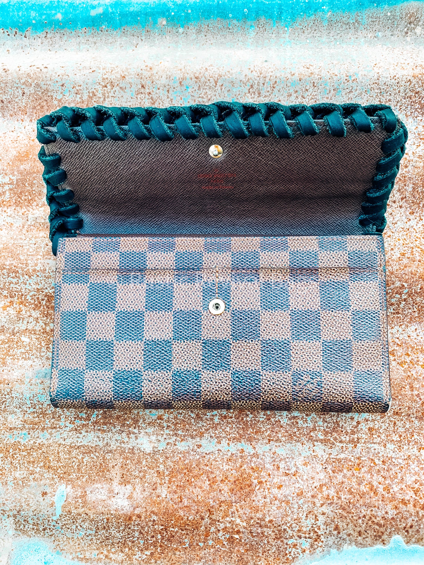 Brown Damier Wallet